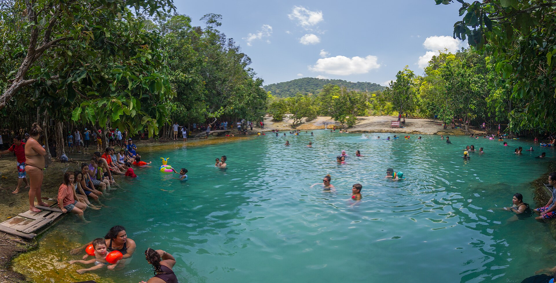 Emerald Pool natural spring