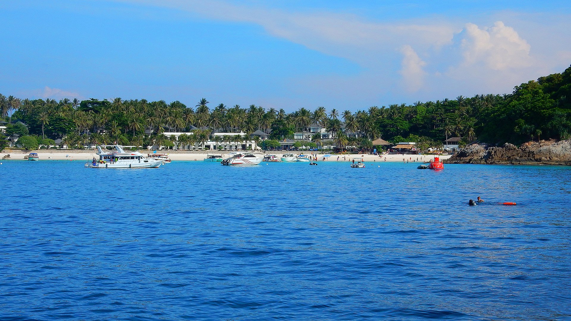 Clear water at Koh Racha
