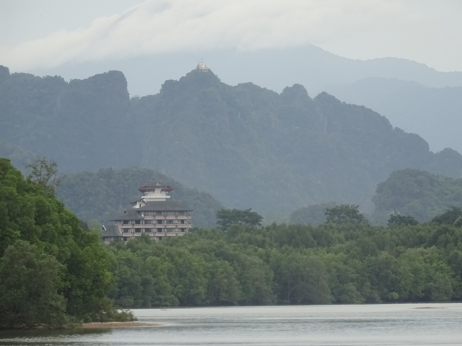 Tiger Cave Temple and golden Buddha