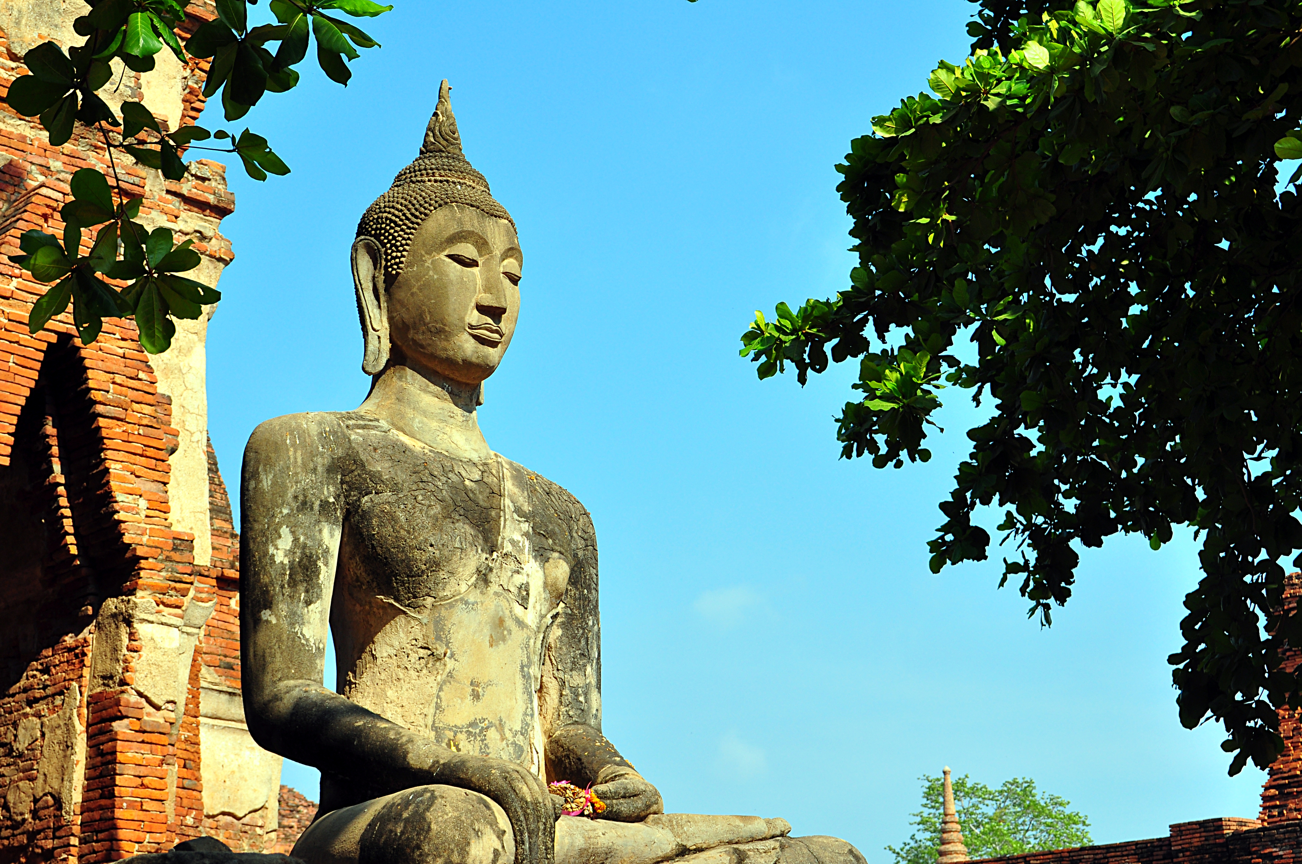 Wat Mahathat ruins in Ayutthaya