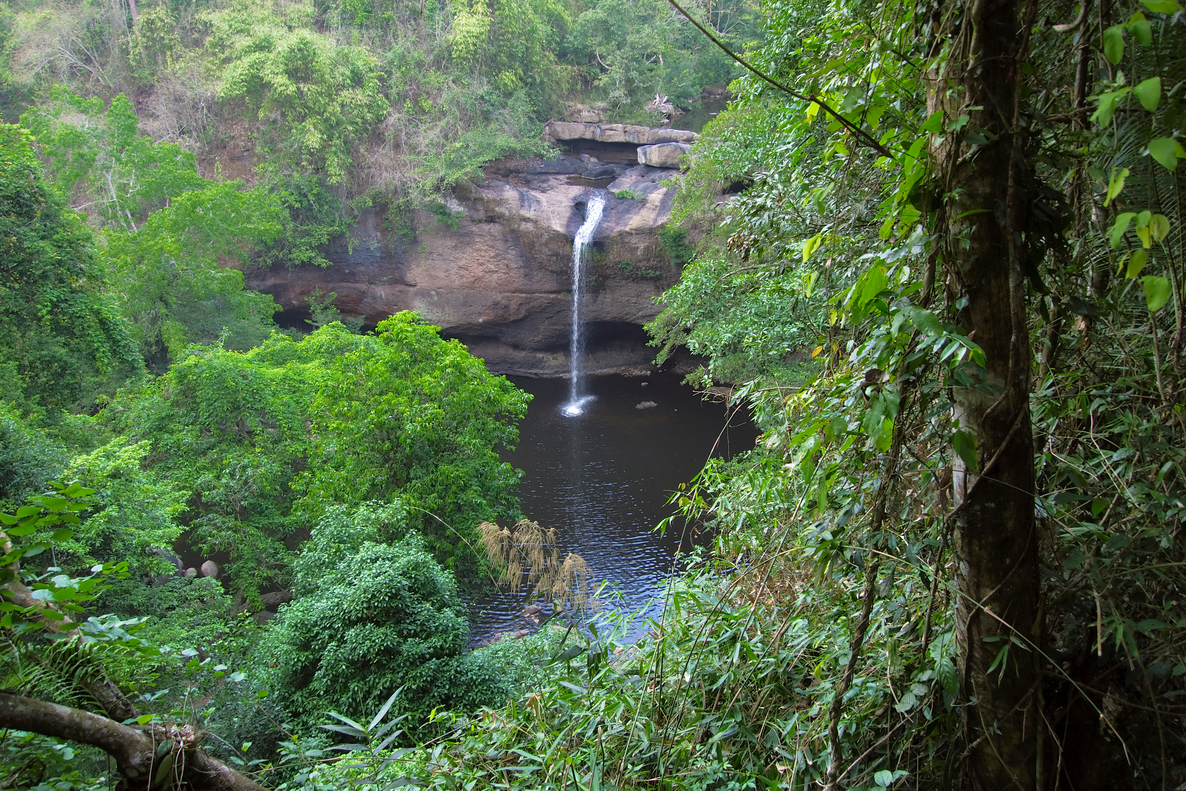 Haew Suwat waterfall in Khao Yai National Park